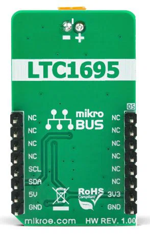Mikroelektronika MIKROE-3200 Controllore Velocità Ventola DC Brushless 5V Interfaccia I2C Protezione