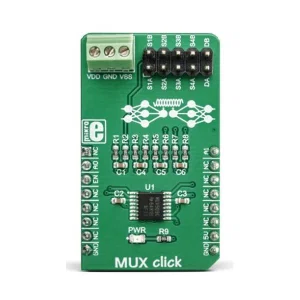 Mikroelektronika MIKROE-3247 MUX509 IC di Multiplexing Analogico Preciso GPIO 5V