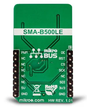 Mikroelektronika MIKROE-3264 Modulo Display a Barre LED, Registro a Scorrimento 74HC595, Dimmerabile