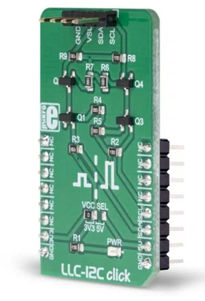 Mikroelektronika MIKROE-3276 Espansore di Porta I2C Convertitore di Livello Logico 1.2V a 10V