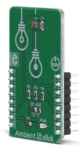 Mikroelektronika MIKROE-3320 VEML6030 Sensore di Luce Ambientale I2C 3.3V