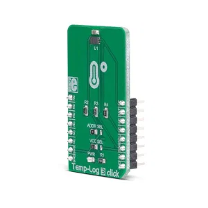 Mikroelektronika MIKROE-3326 MCP9843 Sensore di Temperatura con EEPROM, I2C, 3.3V/5V