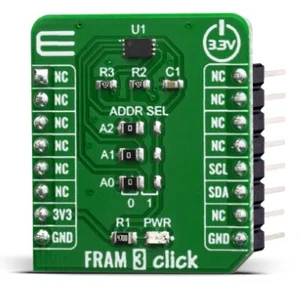MikroElektronika MIKROE-3817 FRAM 3 Click Modulo RAM Ferrolettrica