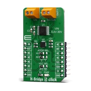 MikroElektronika MIKROE-3854 H-Bridge 5 Click Driver Motore DC