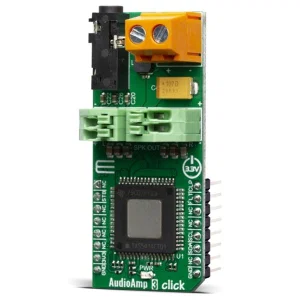 MIKROE-3901 AudioAmp 3 Click - Amplificatore Audio Stereo Classe-D Texas Instruments TAS5414