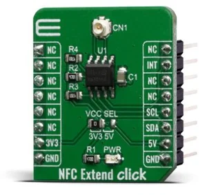 MIKROE-3971 ST25DV16K Modulo IC Tag NFC, Interfaccia I2C, EEPROM 16 Kbit, Alimentazione 3.3V/5V