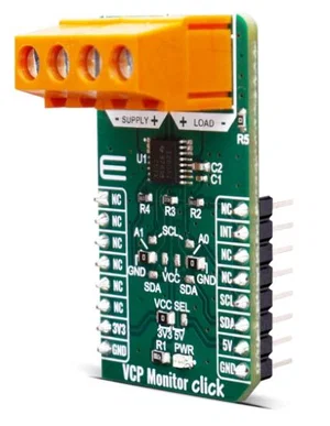 MIKROE-4039 Texas Instruments INA260A Monitor Digitale Corrente, Potenza, Tensione, I2C/SMBus