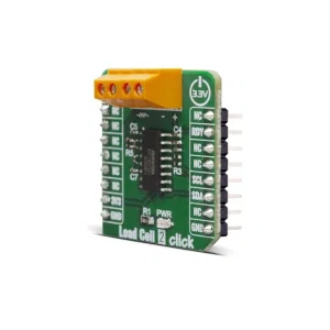 MIKROE-4047 NAU7802 Modulo ADC 24 bit per Misurazione Sensori a Ponte, Celle di Carico e Estensimetr