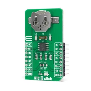 MIKROE-4121 STMicroelectronics M41T82 Modulo Orologio in Tempo Reale (RTC), I2C, Basso Consumo