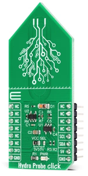 MikroElektronika Hydro Probe Click Sensore Capacitivo di Umidità del Suolo