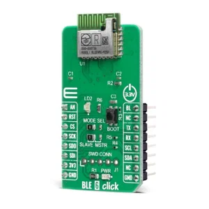 MIKROE-4170 BLE 6 Click Board - Modulo Bluetooth 5.0 Low Energy BlueNRG-M2