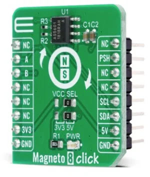 AMS-AG AS5601 IC encoder senza contatto programmabile a 12 bit, sensore di posizione rotativo magnet
