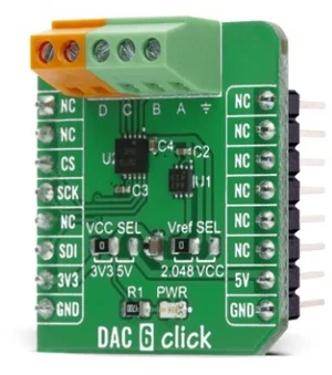 Texas Instruments DAC104S085 DAC quadruplo micropotenza a 10 bit, uscita Rail-to-Rail