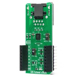 MIKROE-4207 Scheda Estensore Bus I2C, Collegamento Differenziale LTC4331, Ambienti Industriali