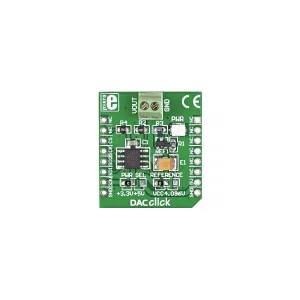 Mikroelektronika MIKROE-950 Modulo DAC - Convertitore Digitale-Analogico ad Alta Precisione e Basso 