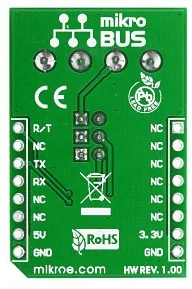 Mikroelektronika MIKROE-989 Transceiver RS-485 a UART 3.3V Click Board