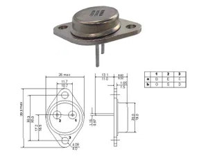 Mospec Semiconductor Corp. MJ10005 NPN Darlington Transistor - n/a