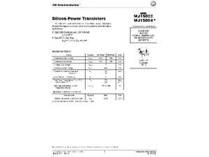 ON Semiconductor MJ15024-ONS NPN Transistor - n/a