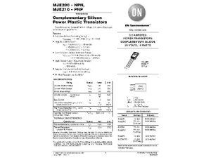ON Semiconductor MJE200G NPN Transistor - n/a