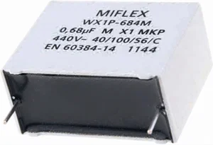 Miflex MKP-X1-330NF440V 330nF 440V MKP Film Capacitor