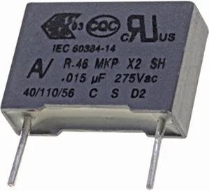 Kemet MKP-X2-220NF275V 220nF 275V MKP Film Capacitor