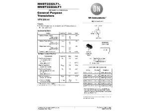 ON Semiconductor MMBT2222ALT1 NPN Transistor - n/a