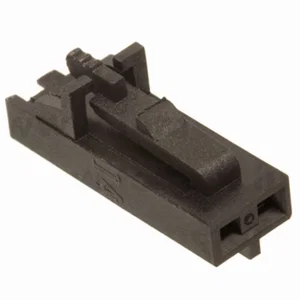 Gold Star Connectors 2.54mm 2-Pins Vrouwelijke Voedingsconnector Behuizing MNCHS254-02FBL, met Bump 