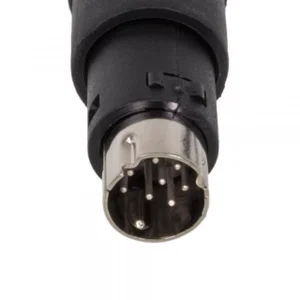 Lumberg MP-371-S8 MINI DIN Connector, 8-pins, recht, soldeerbare kabelstekker