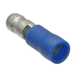 KST Geïsoleerde Cilindrische Mannelijke Kabelschoen, Blauw Vinyl, D=5, AWG 16-14