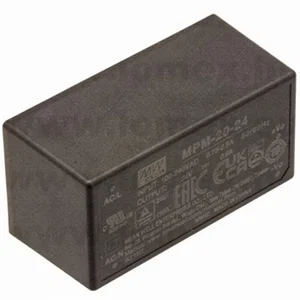 Mean Well MPM-20-24 24V 0.9A Alimentation