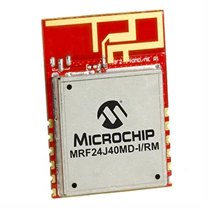Microchip MRF24J40ME-I-RM Modulo Transceiver Certificato IEEE 802.15.4 2.4 GHz