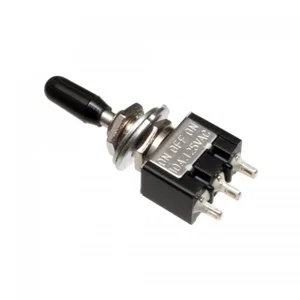 Interrupteur à levier Miyama MS167BLACK SPST 10A 125V