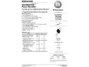 ON Semiconductor MUR10120E 1200V 10A diode de redressement