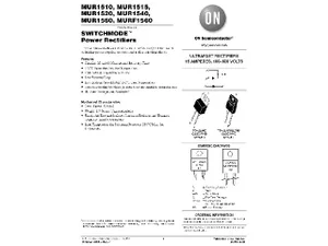 ON Semiconductor MUR1560 600V 15A diode de redressement