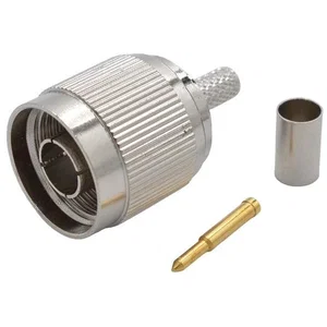 Various N Mannelijke Crimp Kabelconnector voor RG58, 50 Ohm