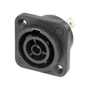 Connecteur Neutrik NAC3FPX-WOT-TOP powerCON TRUE1, 3 Pôles, 16A, 250VAC, Femelle, Faston 6.3x0.8mm, 