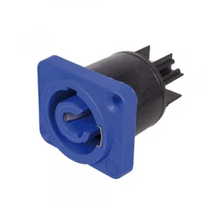 Prise de panneau Neutrik powerCON NAC3MPA-1 3 pôles, 20A, 250V, bleue