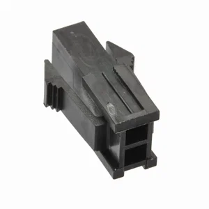 Gold Star NCHD300-02M Micro Fit Voedingsconnector 3.00mm 2-pins Mannelijke Behuizing Zwart