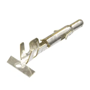 Gold Star MATE-N-LOK Compatibele Voedingskrimpcontact, 6.35mm, Mannelijk, AWG16-20, NCT635-T16M