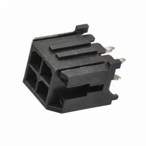 Gold Star NCWD300-04S Micro-Fit Voedingsconnector, 3.00mm Pitch, 4-Pins Mannelijk, 180 Graden, Solde