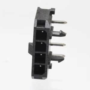 Gold Star NCWS300-04R Voedingsconnector, 3.00mm Pitch, 4-pins, 90° Mannelijk, Enkele Rij, Micro Fit 