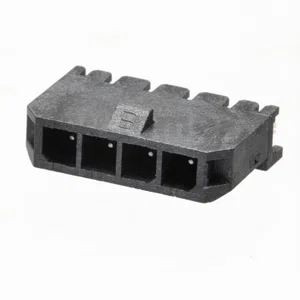 Gold Star NCWS300-04S Voedingsconnector, 3.00mm Pitch, 4-pins, 180° Mannelijk, Enkele Rij, Micro Fit