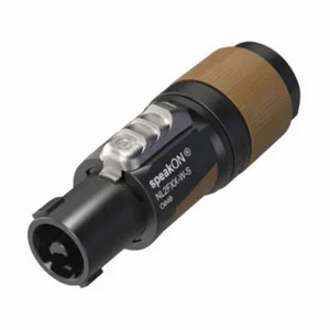 Neutrik NL2FXX-W-S SpeakON Vrouwelijke Connector, 2-Polig, Kabelmontage, Schroefaansluiting, 37A