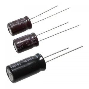 Nic Components NRE-HW1R0M450V8X12-5F 1uF 450V Electrochemical capacitor