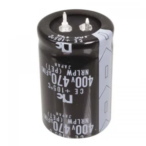 Nic Components NRLPW471M400V30X45SF 470uF 400V Electrochemical capacitor