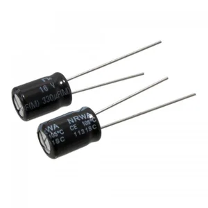 Nic Components NRWA331M16V8X11-5F 330uF 16V Electrochemical capacitor