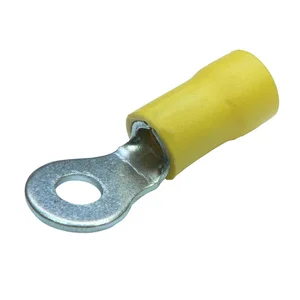 OKO43-Y Ringkabelschoen M4, Geïsoleerd (Geel), 4.0-6.0mm² Cu/Sn