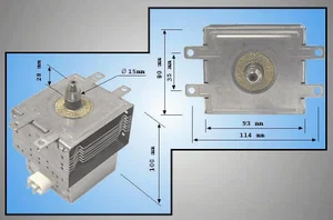 Magnétron Samsung OM75P-31-ESGN, Conforme RoHS