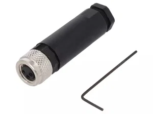 Degson PB-M8A-03P-FF-SL7001-00A-H M8 Vrouwelijk 3-Polig Kabelmontage Sensorconnector IP67