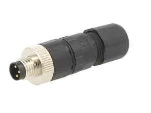 Degson PB-M8A-03P-MM-SL7001-00A-H M8 Male 3-Polige Kabelmontage Sensorconnector IP67 Verguld